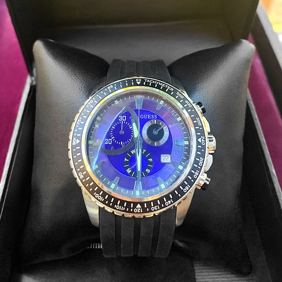 MENS GUESS Watch W16545G3 QUARTZ Chronograph w/ DATE